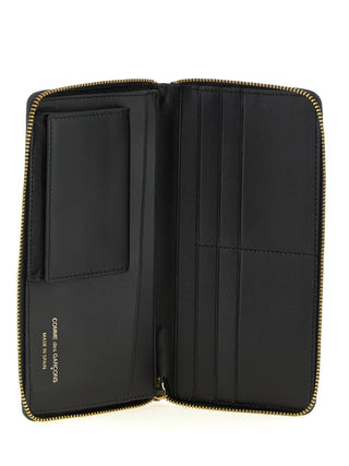 Comme Des Garçons Black Calfskin Wallet