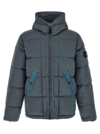 Stone Island Hooded Long Down Jacket