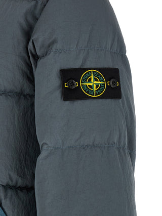 Stone Island Hooded Long Down Jacket
