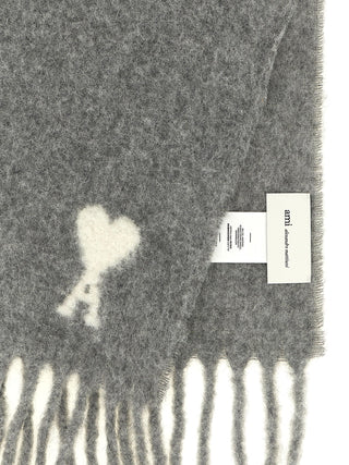 Ami Paris Ami de Coeur Alpaca Blend Scarf