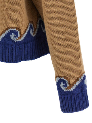 Alanui Sweet Winter Virgin Wool Turtleneck Sweater