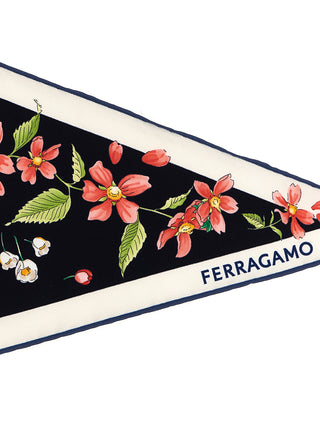 Ferragamo Primavera Print Silk Scarf