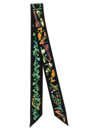 Ferragamo Eden Shoes Silk Bandeau Scarf