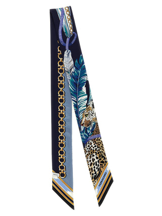Ferragamo Gancini Silk Bandeau Scarf