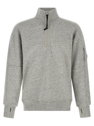 C.P. Company Gray Cotton Sweatshirt