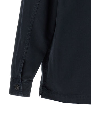 Saint Laurent Cassandre Cotton Overshirt