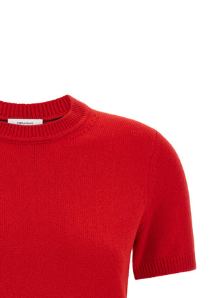 Ferragamo Gancini Cashmere T-Shirt