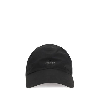Gucci Black Cotton Cap (Baseball Hat)