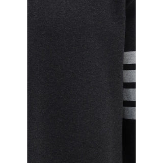 Thom Browne Gray Cotton Sweatshirt