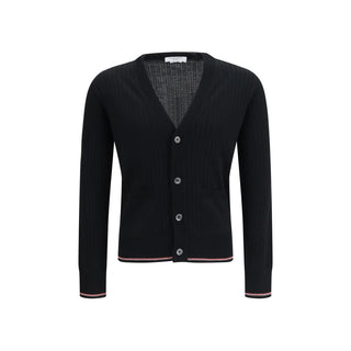 Thom Browne Black Wool Oves Aries Cardigan
