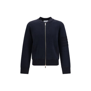 Thom Browne Blue Wool Oves Aries Bomber
