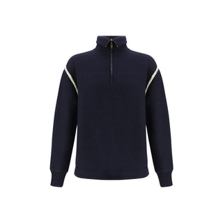 Maison Margiela Blue Wool Oves Aries Sweatshirt