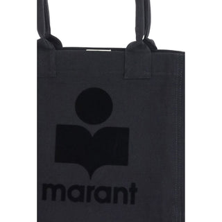 Isabel Marant Black Cotton Shoulder Bag