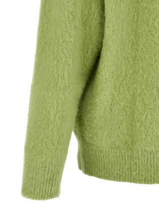 Roberto Collina Bicolor Cotton Cardigan