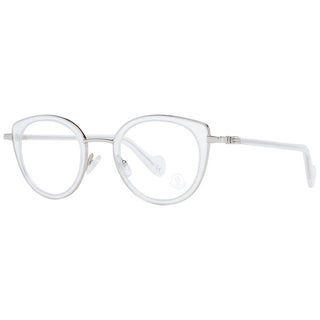 Moncler White Metal Glasses (Frames)