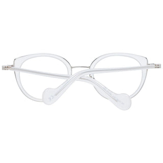 Moncler White Metal Glasses (Frames)