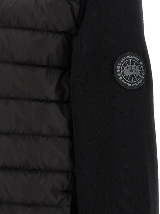 Canada Goose Black Wool Full-Length Jacket