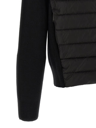 Canada Goose Black Wool Full-Length Jacket