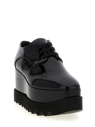 Stella McCartney Monochrome Elyse Wedge Shoes