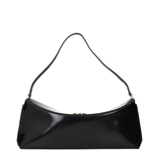 Jacquemus Black Leather Shoulder Bag