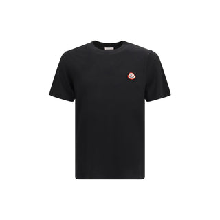 Moncler Logo Patch Cotton T-Shirt