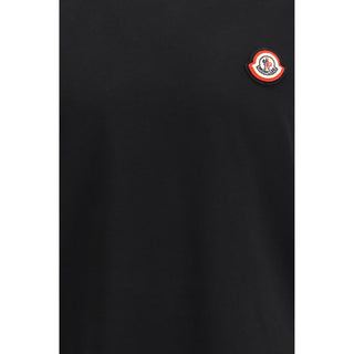 Moncler Logo Patch Cotton T-Shirt