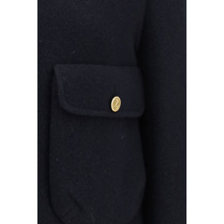 Thom Browne Cropped Bell Sleeve Wool Jacket