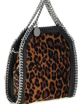 Stella McCartney Falabella Micro Leopard Velvet Bag