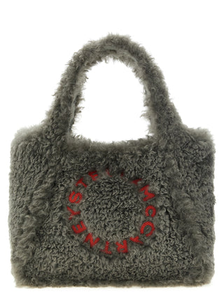 Stella McCartney Logo Teddy-Effect Tote Bag