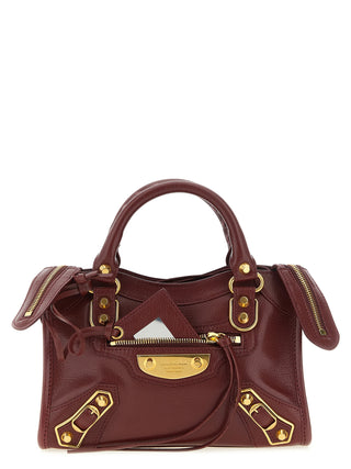 Balenciaga Le City Uptown Mini Leather Handbag