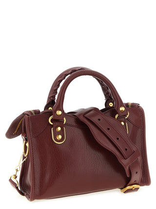 Balenciaga Le City Uptown Mini Leather Handbag