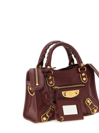 Balenciaga Le City Uptown Mini Leather Handbag