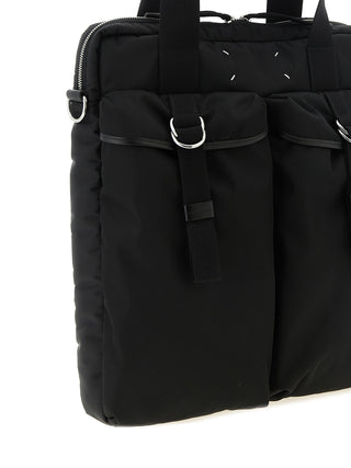 Maison Margiela Black Polyamide Tote Bag