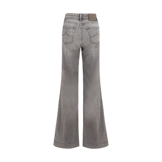 Jacob Cohen Jackie Wide-Leg Cotton Jeans