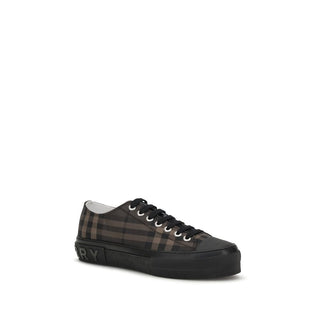 Burberry Jack Check Low-Top Sneakers