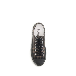 Burberry Jack Check Low-Top Sneakers