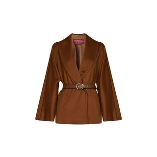 Max Mara Belted Virgin Wool Jacket