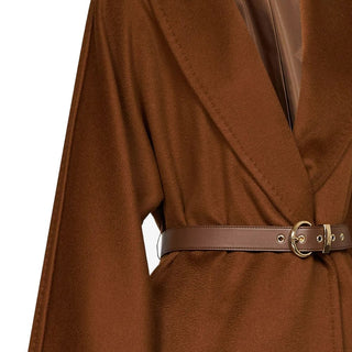 Max Mara Belted Virgin Wool Jacket