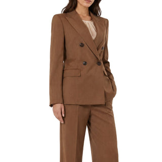 Max Mara Double-Breasted Virgin Wool Blazer