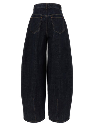 Jacquemus Le de-Nîmes Ovalo High-Waisted Jeans