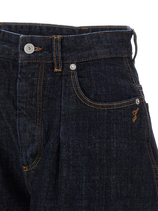 Jacquemus Le de-Nîmes Ovalo High-Waisted Jeans