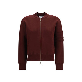 Thom Browne Ottoman Milano Stitch 4-Bar Wool Bomber Jacket