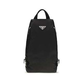Prada Triangle Logo Re-Nylon Backpack