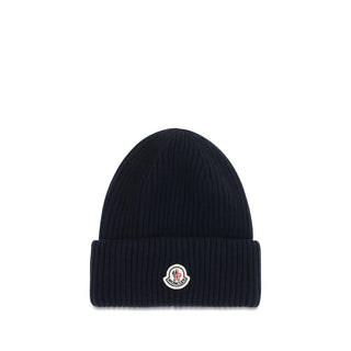 Moncler Logo Wool and Cashmere Beanie