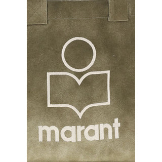 Isabel Marant Bicolor Cotton Shoulder Bag