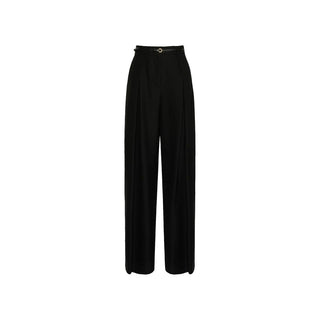 Max Mara Stretch Virgin Wool Twill Trousers