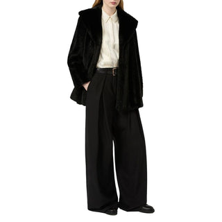 Max Mara Stretch Virgin Wool Twill Trousers