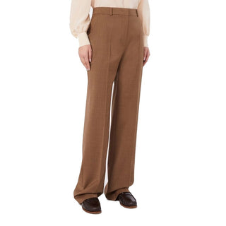 Max Mara High-Waist Virgin Wool Trousers