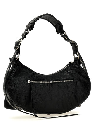 Balenciaga Le Cagole S Arena Lamb Leather Shoulder Bag