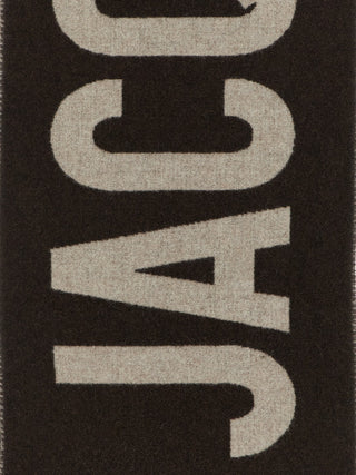 Jacquemus Brown Wool Foulard